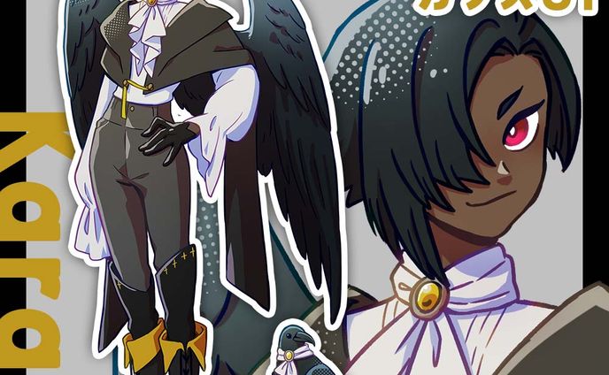 使い魔ちゃん_カラス01