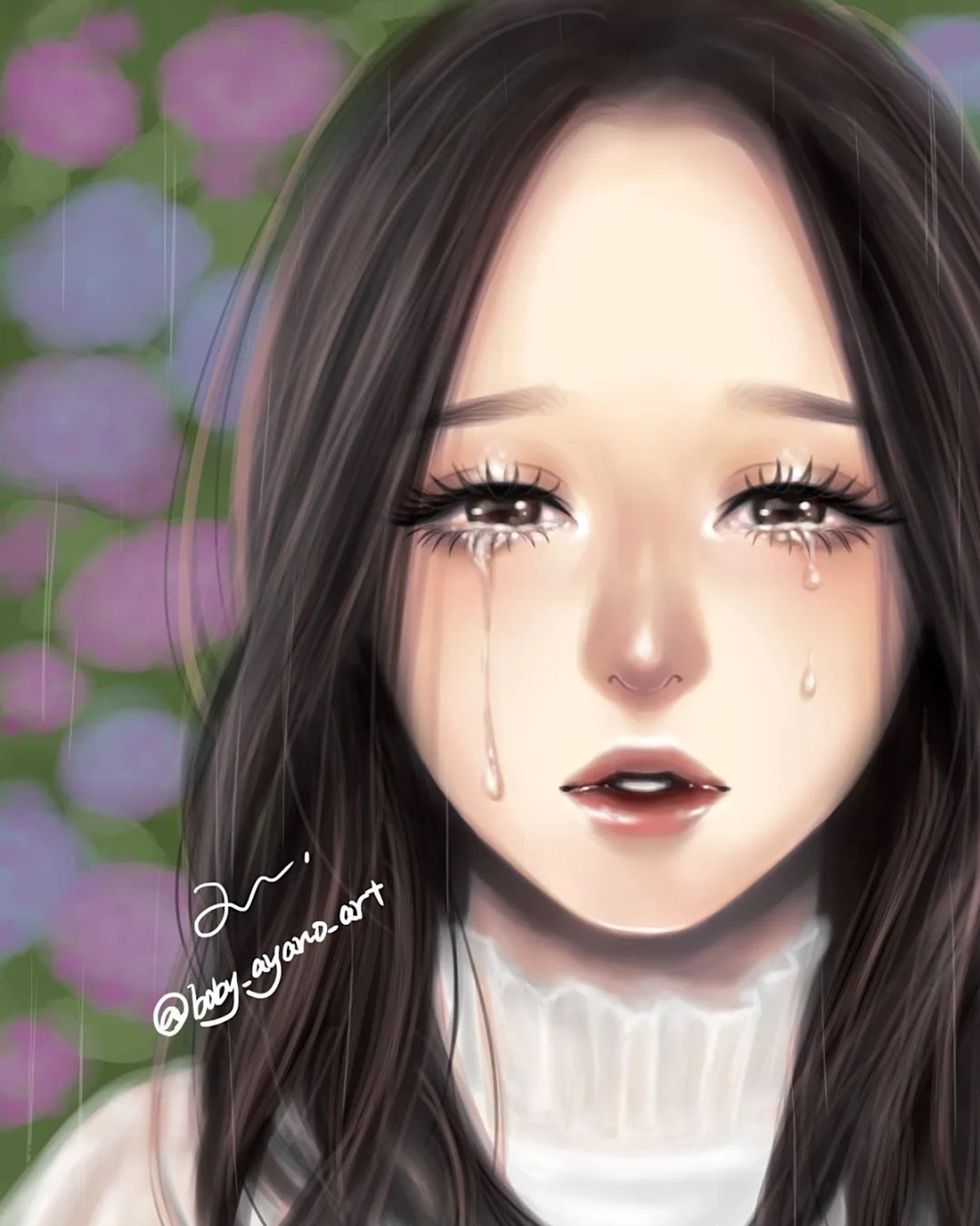 梅雨のしずく⁡
⁡
⁡#梅雨 ⁡
⁡#雨 ⁡
⁡#イラスト ⁡
#drawing ⁡
⁡#illustration ⁡
⁡#デジタルイラスト ⁡
⁡#女の子イラスト ⁡
⁡#泣いたっていいじゃないか ⁡
⁡#梅雨だから-1
