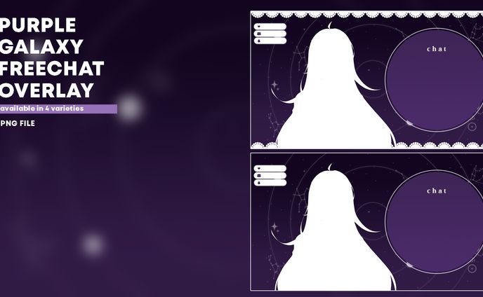 F2U Purple Galaxy Overlay