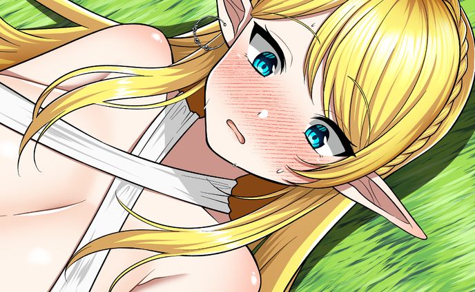 【一枚絵】エルフ娘