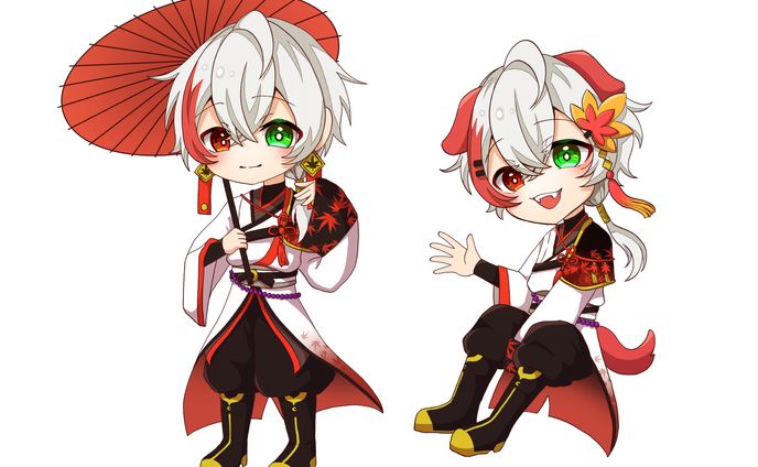 十六夜あるせ SDイラスト