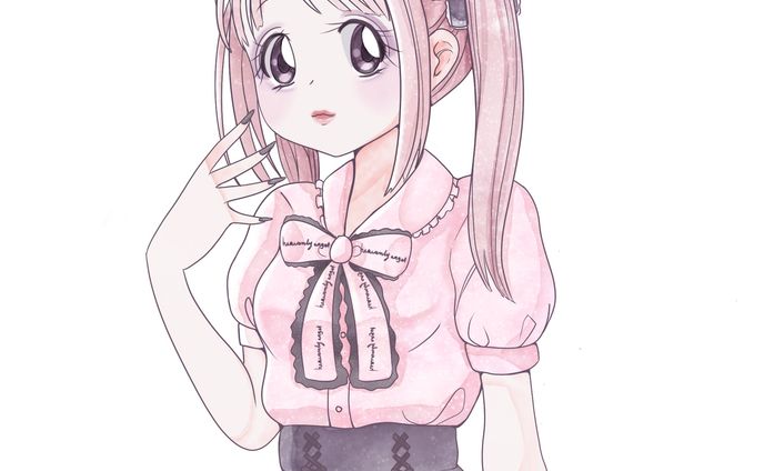 キャラクターデザイン、elle