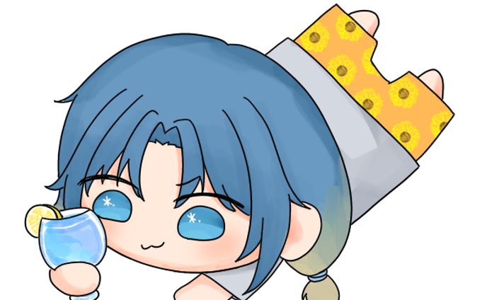 水着ミニキャラ