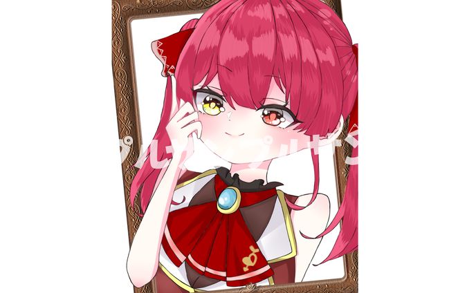 宝鐘マリン様 ファンアート
