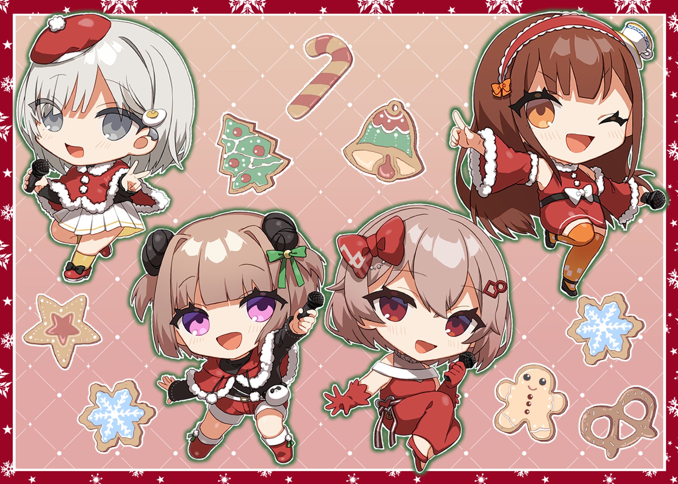 個人依頼　月ノ輪乃愛さん #のわのあChristmasライブ2023 用イラスト-1