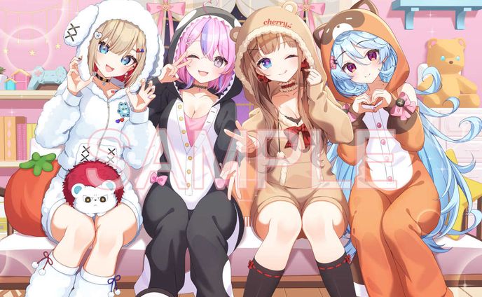 株式会社アップランド様「.LIVE様・ぶいぱい様メンバーによるデジタルサイン会 」キービジュアル