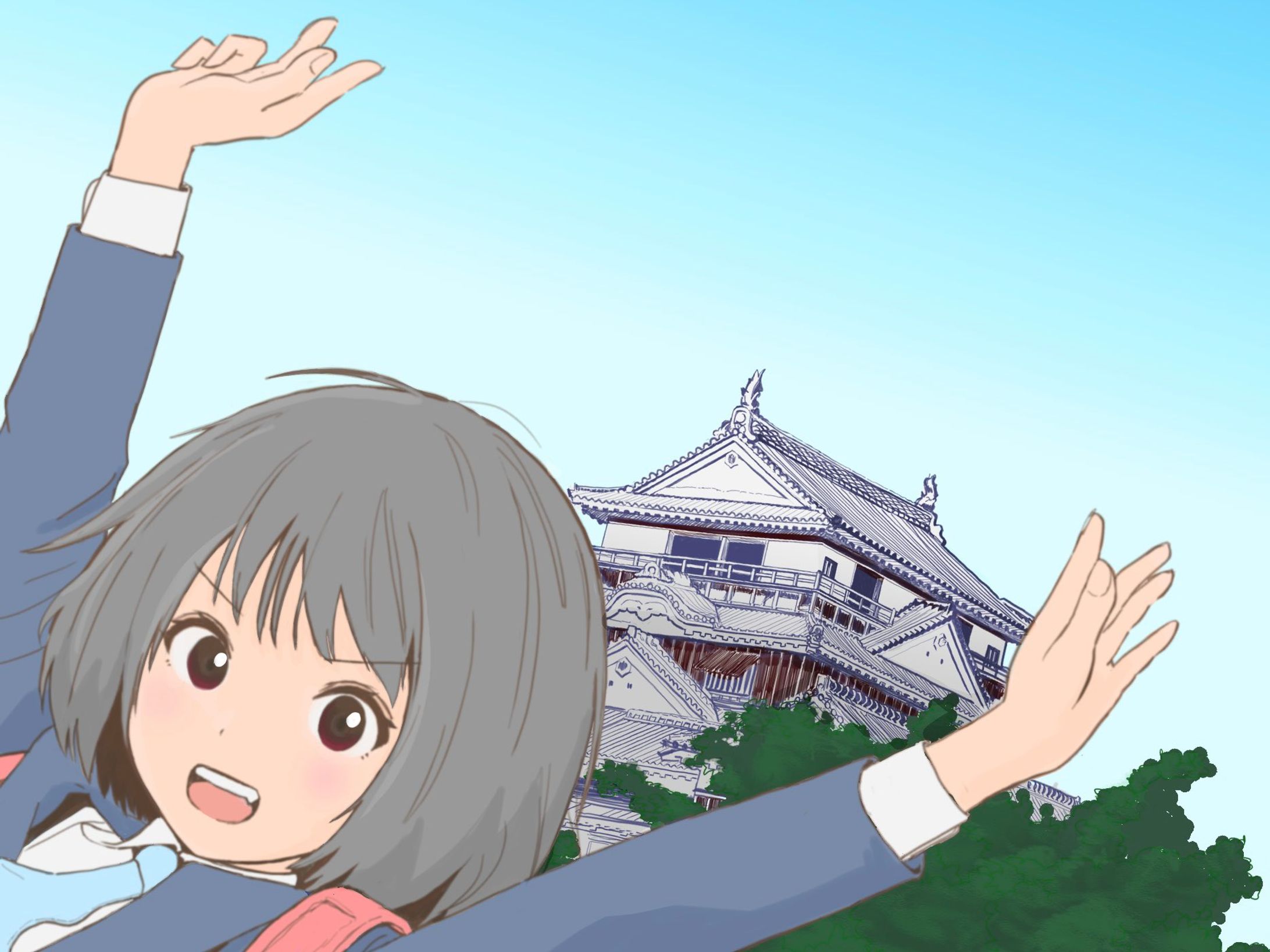 城はいいから私を撮れよ-1