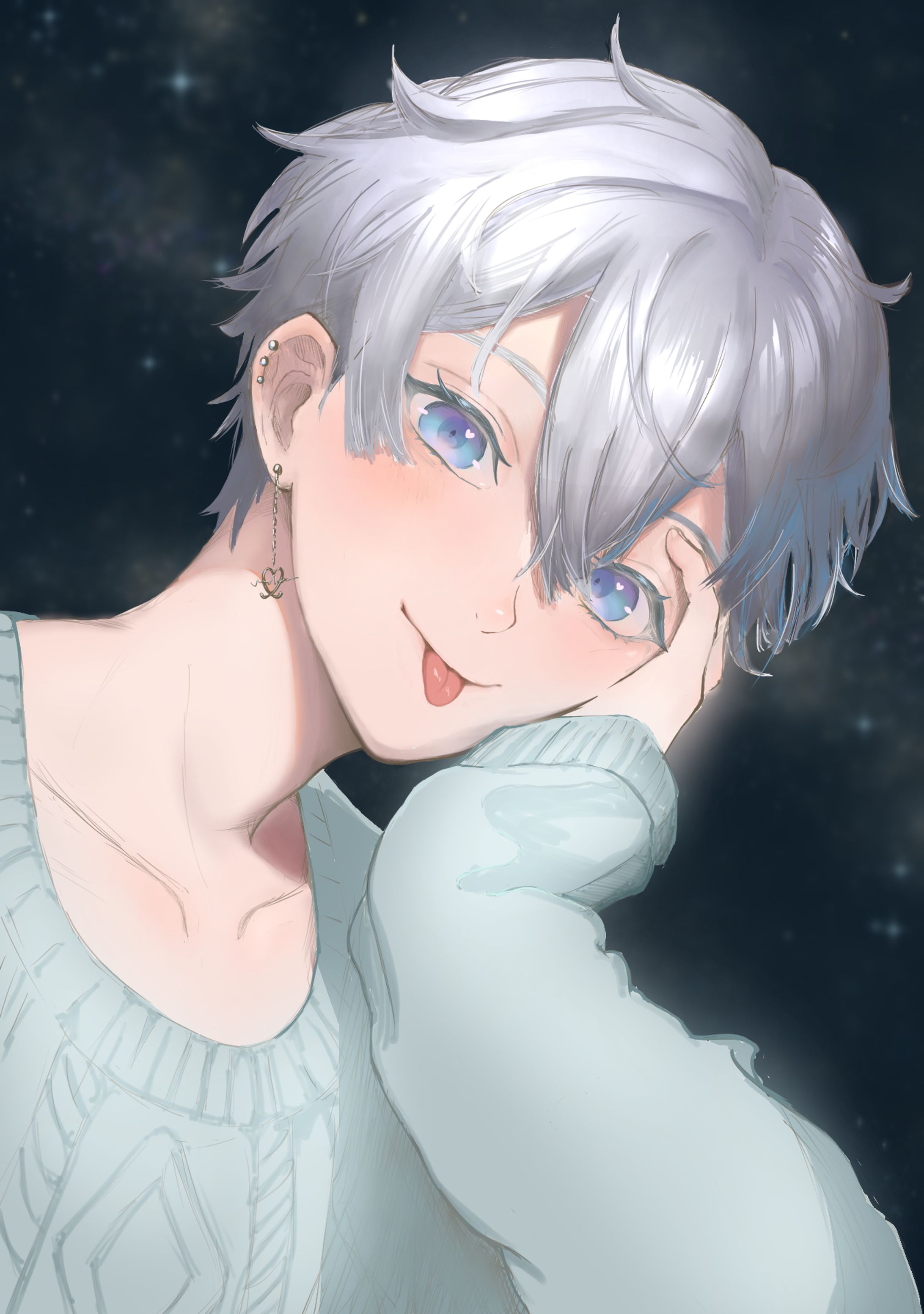 セーター男子-1