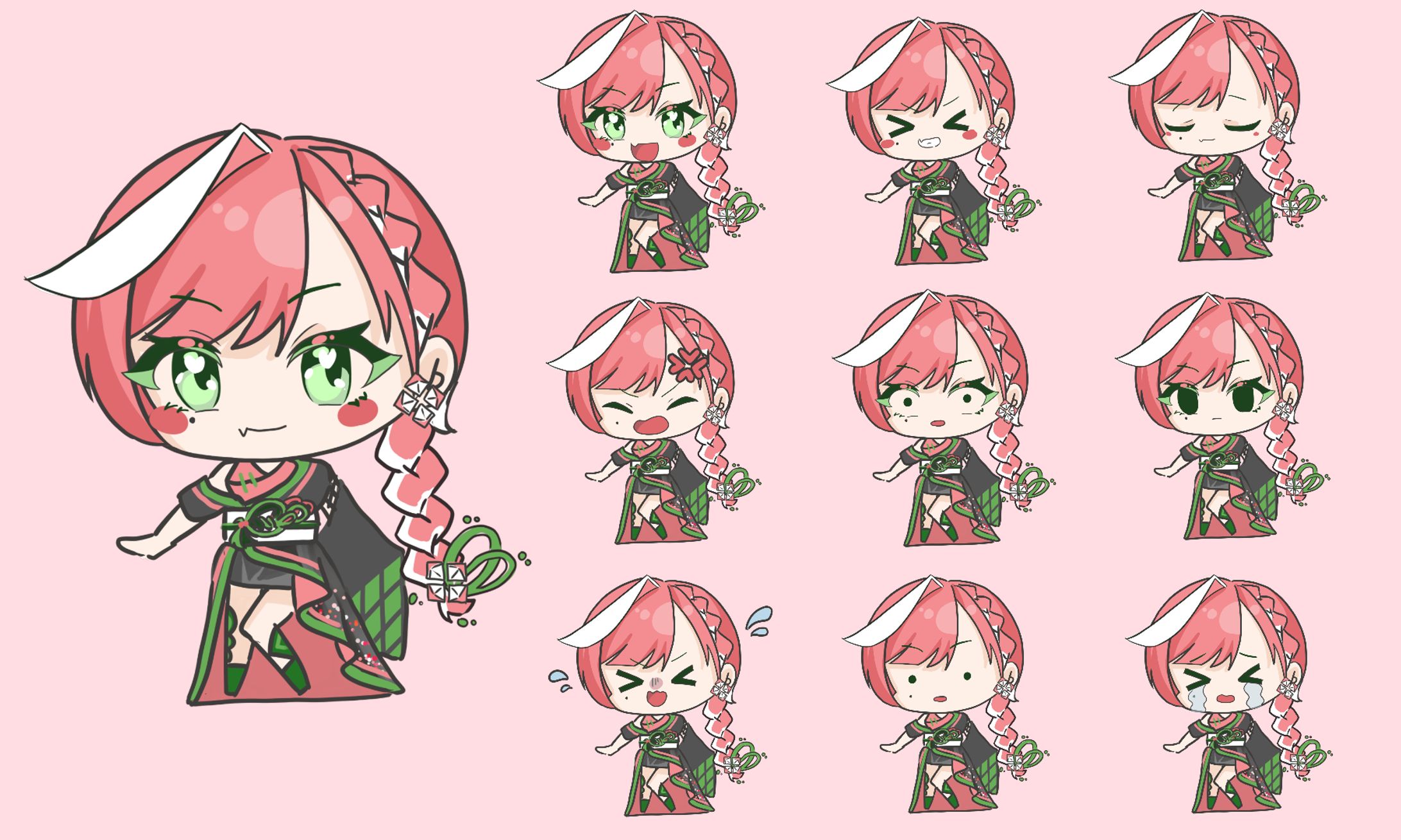 ミニキャラ　まきめき-1