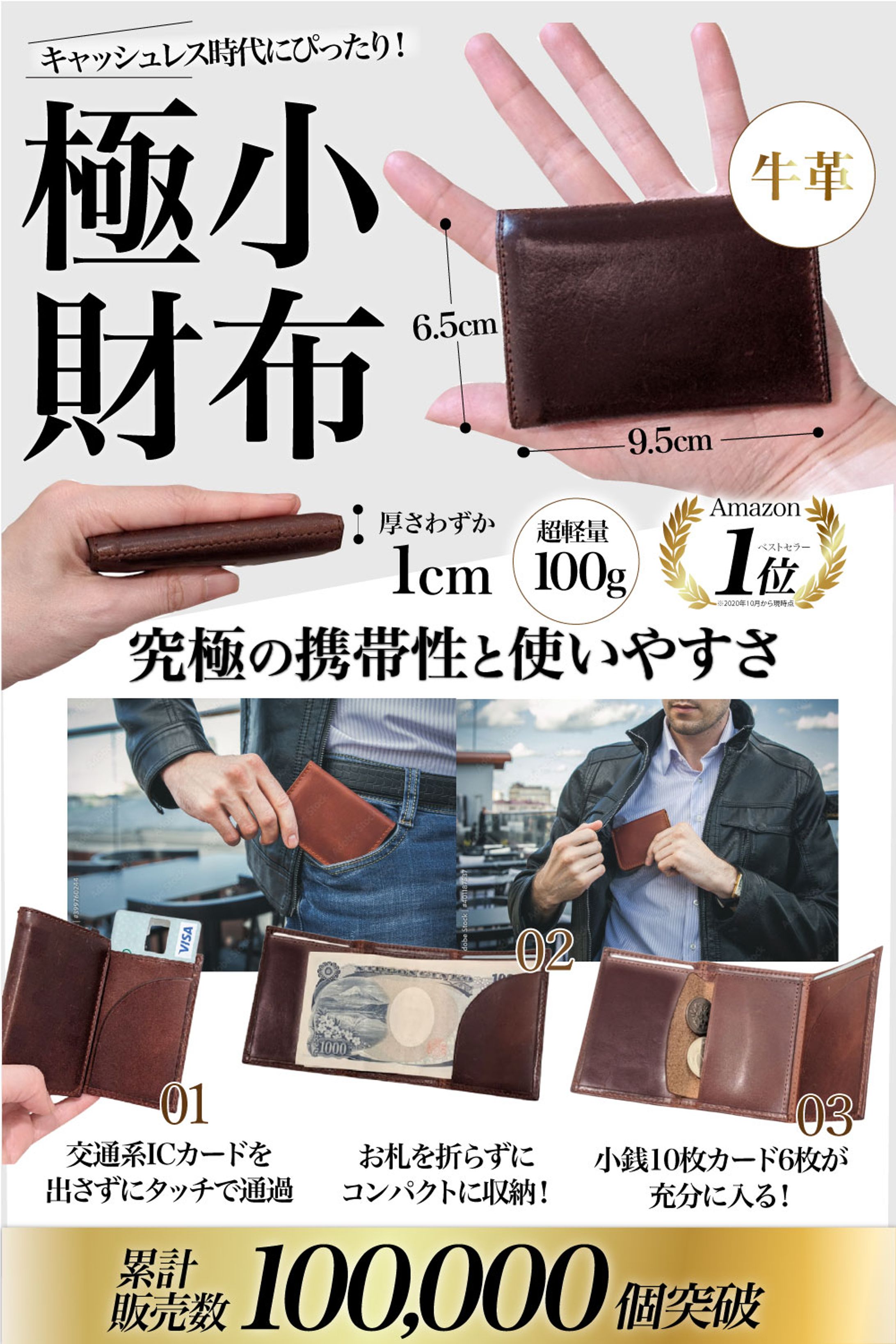 【Amazonカタログ】極小財布-1