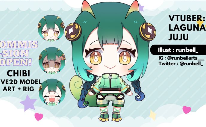 runbell live2d showcase4