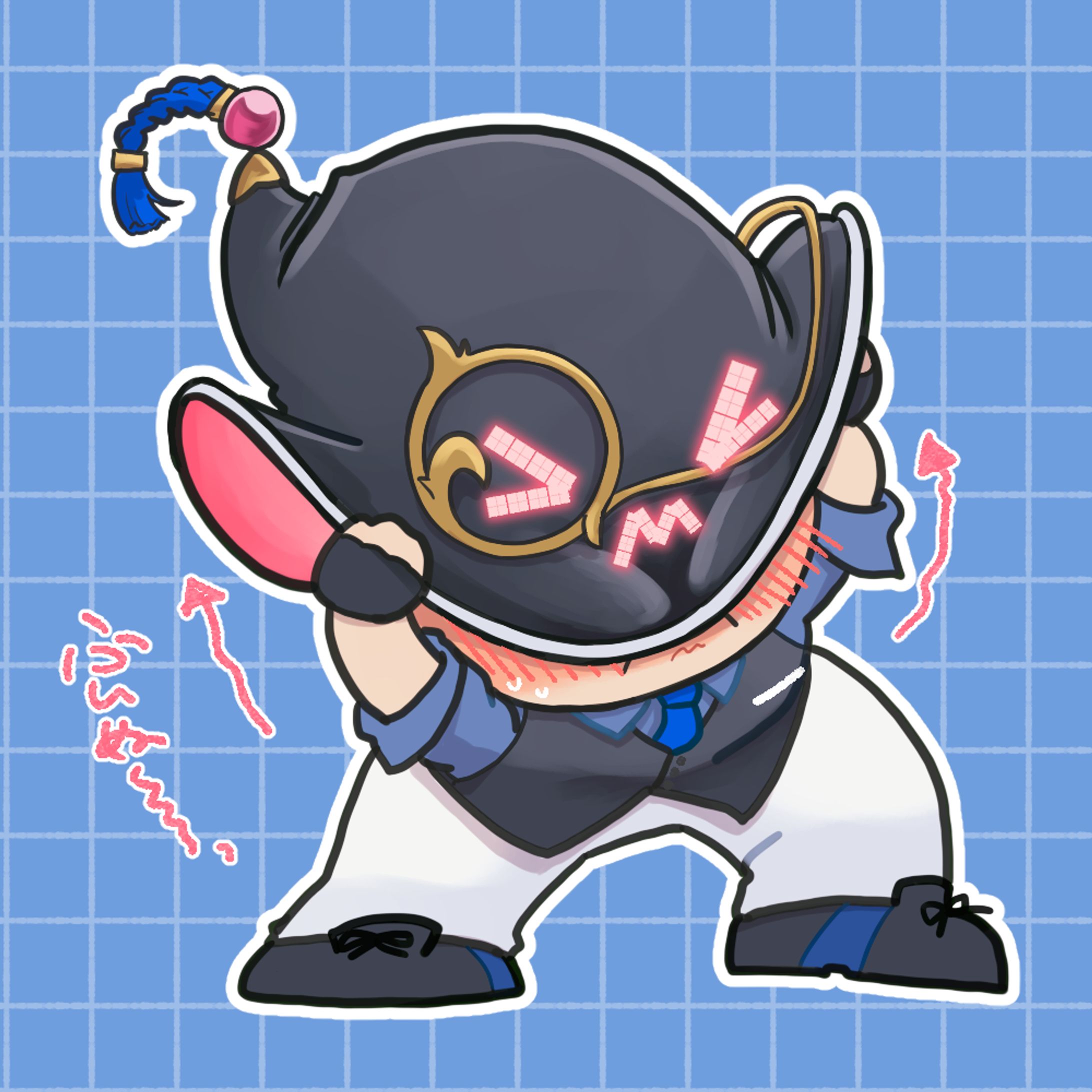 Vtuber小鳥遊 遊太郎さんミニキャライラスト-1