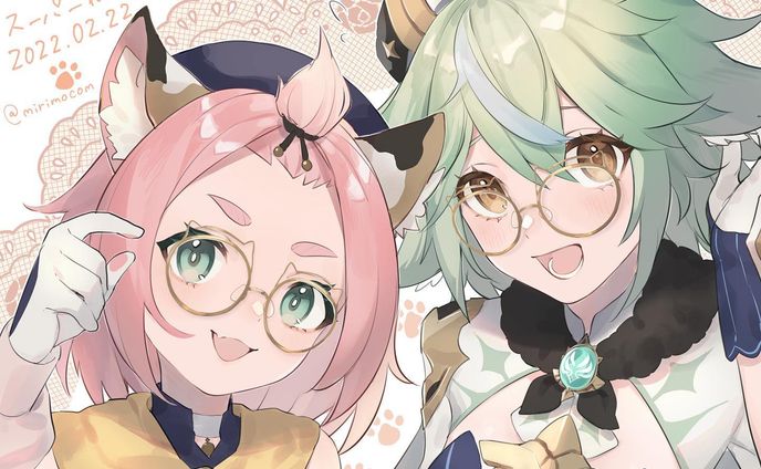 ·̩͙꒰ঌ GenshinImpact / Diona & Sucrose ໒꒱·̩͙
02.22.2022!! It's Cat's Day!
スクロースちゃんのストーリー読んでたら2人のツーショット描きたくなった🐈🧪
𓐄 𓐄 𓐄 𓐄 𓐄 𓐄 𓐄 𓐄 𓐄 𓐄 𓐄 𓐄 𓐄 𓐄 𓐄 𓐄 𓐄 𓐄 𓐄 𓐄 𓐄 𓐄 𓐄
#イラスト #いらすとぐらむ #絵描きさんと繋がりたい #猫の日 #スーパーねこの日  #スーパー猫の日20220222 #原神 #原神イラスト #ディオナ #スクロース #タイムラプス #イラストメイキング #illustration #clipstudiopaint #processart #catsday #genshinimpact #genshinimpactfanart #diona #sucrose