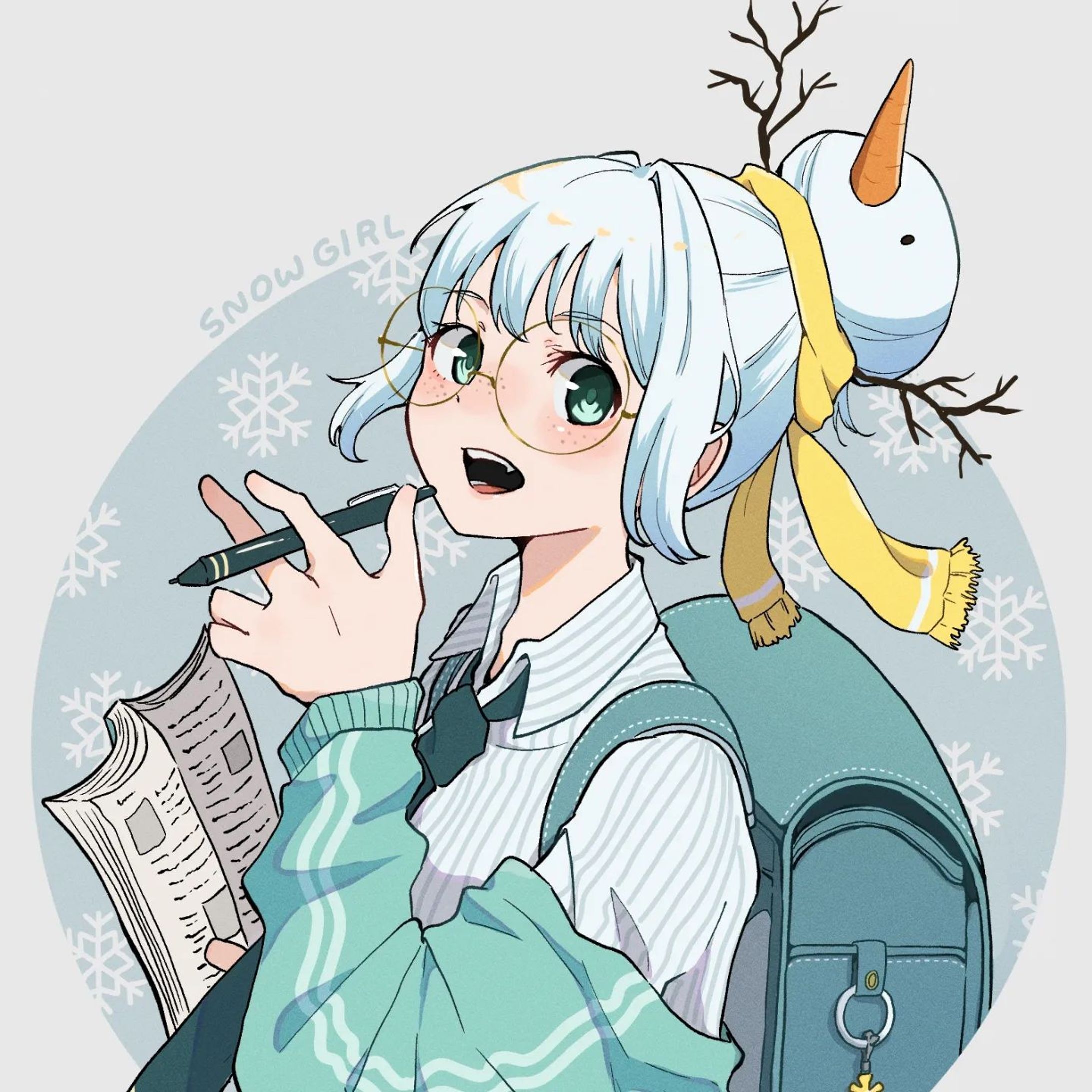 SNOW GIRL
#art #artworks #draw #drawing #illustration #絵 #イラスト #創作 #oc #originalcharacter-1