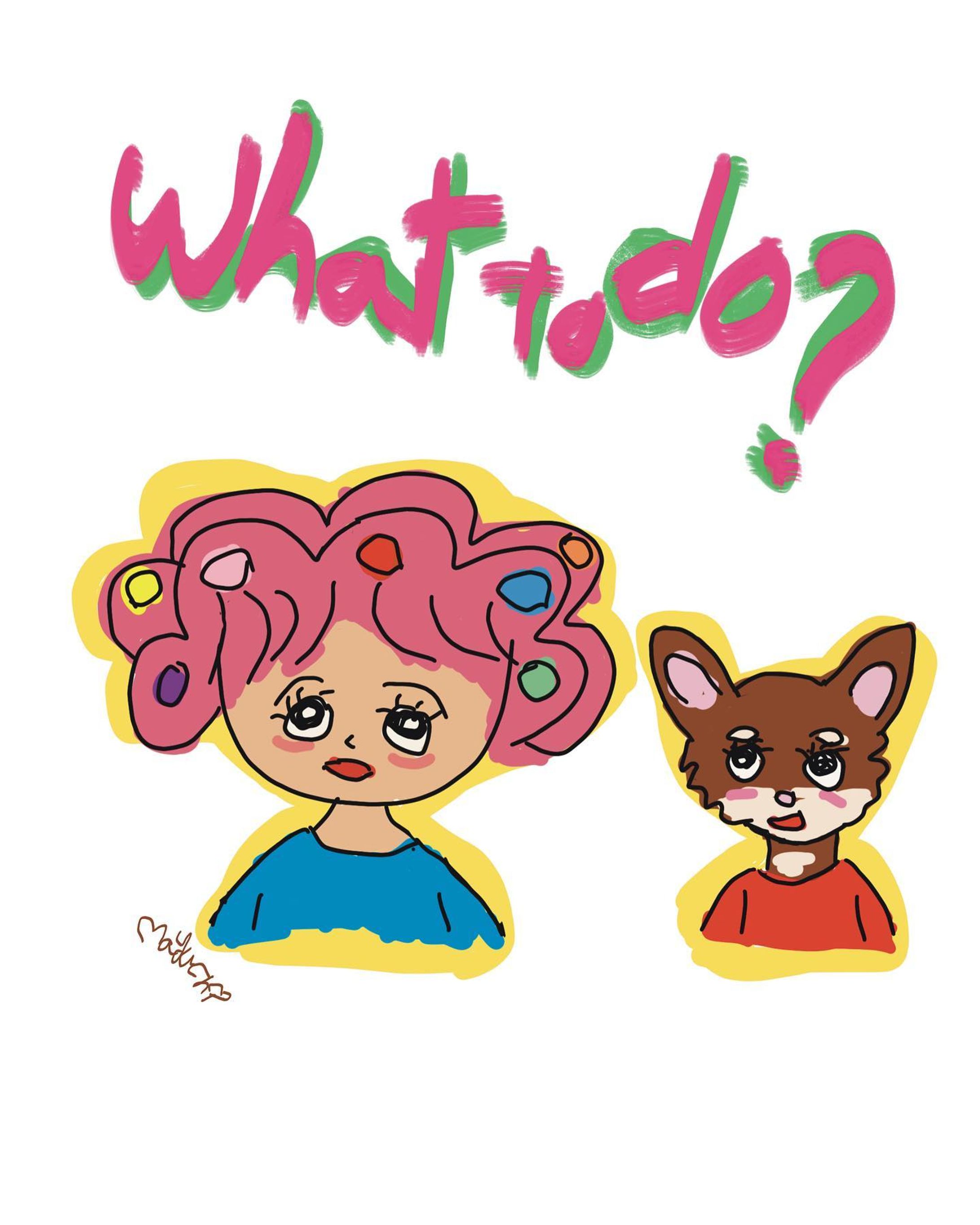 ⁡
What to do?☺︎
⁡
何するぅ？
⁡
#絵描きビト
#Procreate #iPad
#デジタルイラスト #イラスト 
#アート #デジタルアート
#Illustrator #illustration #art #Illust
#beautifulgirl
#お絵描き #イラスタグラム
#かわいい女の子のイラスト
#優しいイラスト
#イラスト好きな人と繋がりたい
#絵描きさんと繋がりたい
#イラストデザイン #ロゴデザイン
#アーティスト #クリエイティブ
#クリエイト #creative #create #トレース-1