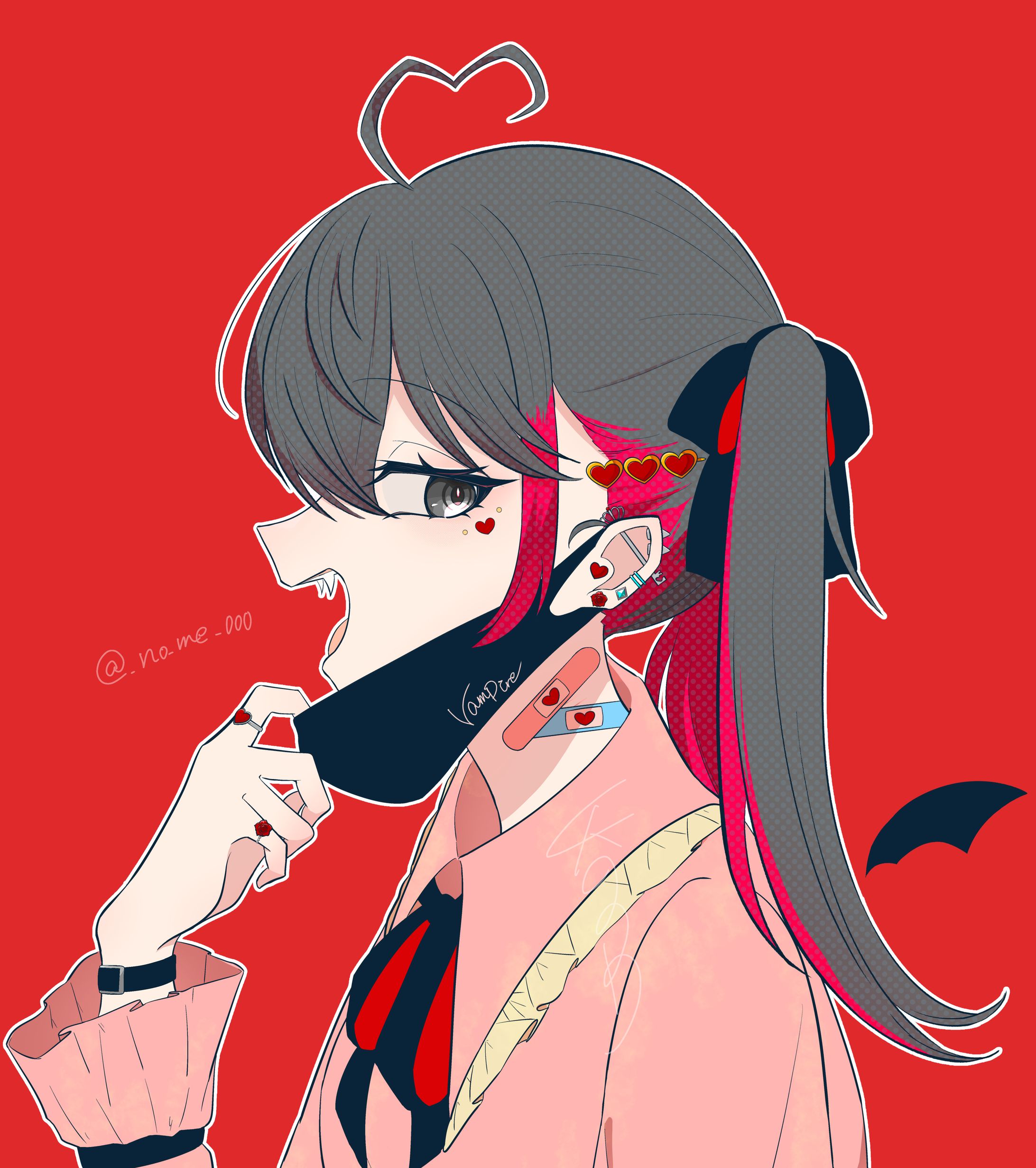 天鬼凛音様/歌ってみたイラスト-1