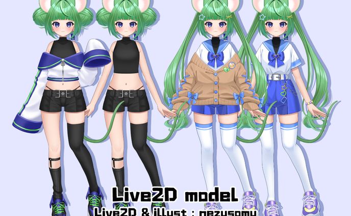 【Live2Dmodel】nezusomu