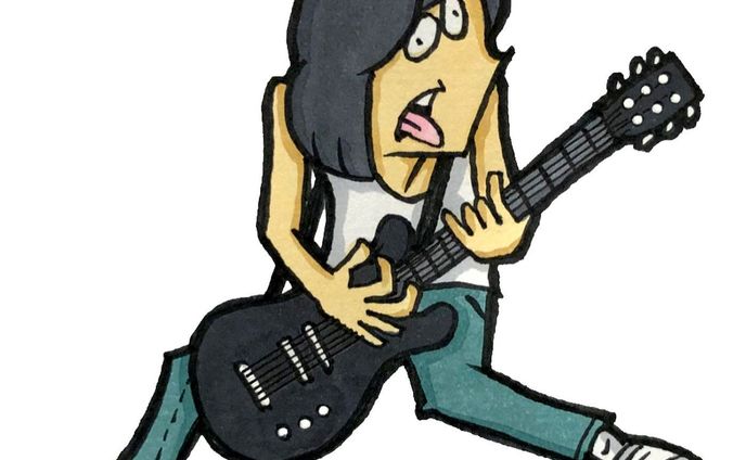 ギター男。
#drawing #illustration #art #artwork #punk #rock #guitar #music #cartoon #イラスト #バンド #パンク #ロック #ギター #落書き #イラストレーター #絵 #アート #カートゥーン