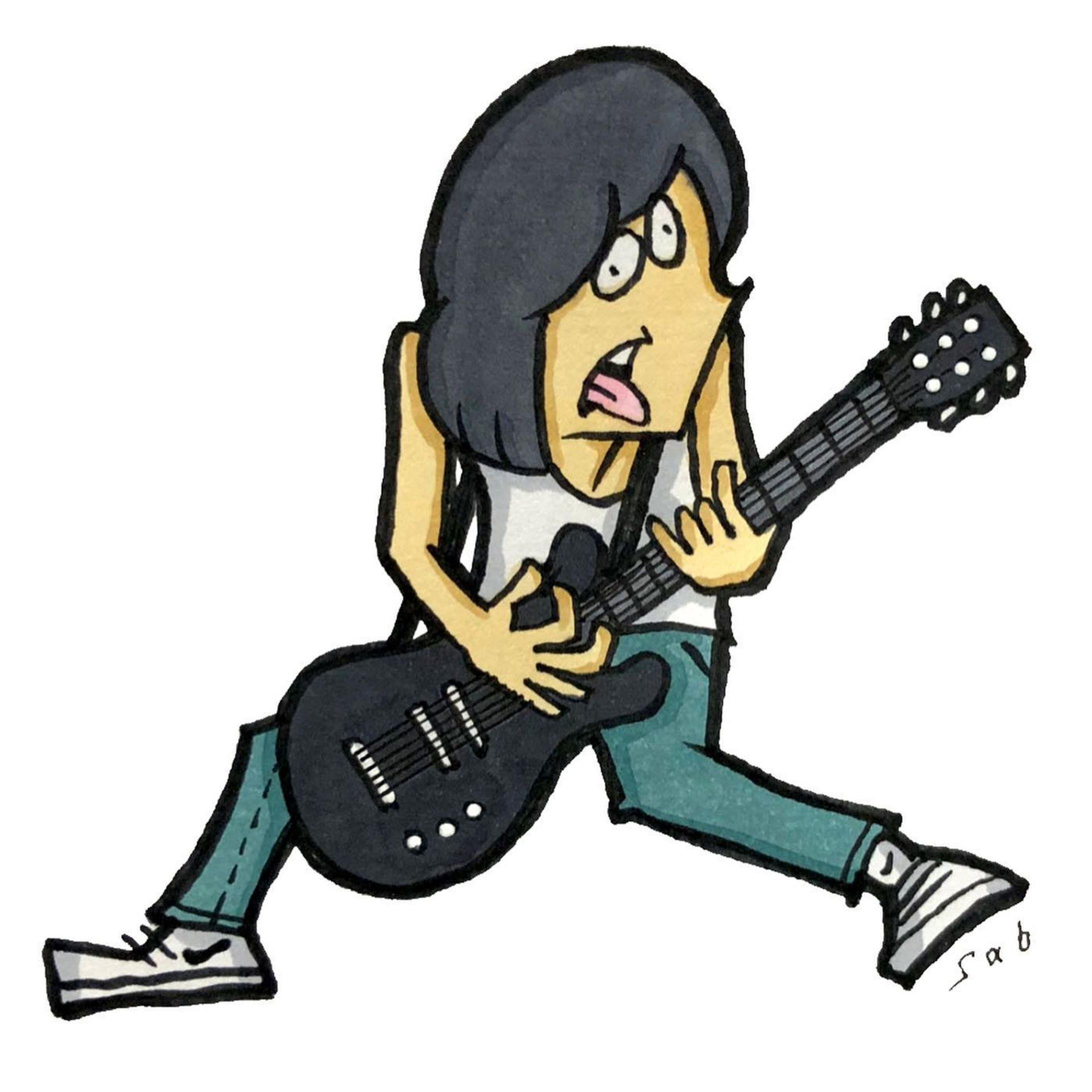 ギター男。
#drawing #illustration #art #artwork #punk #rock #guitar #music #cartoon #イラスト #バンド #パンク #ロック #ギター #落書き #イラストレーター #絵 #アート #カートゥーン-1