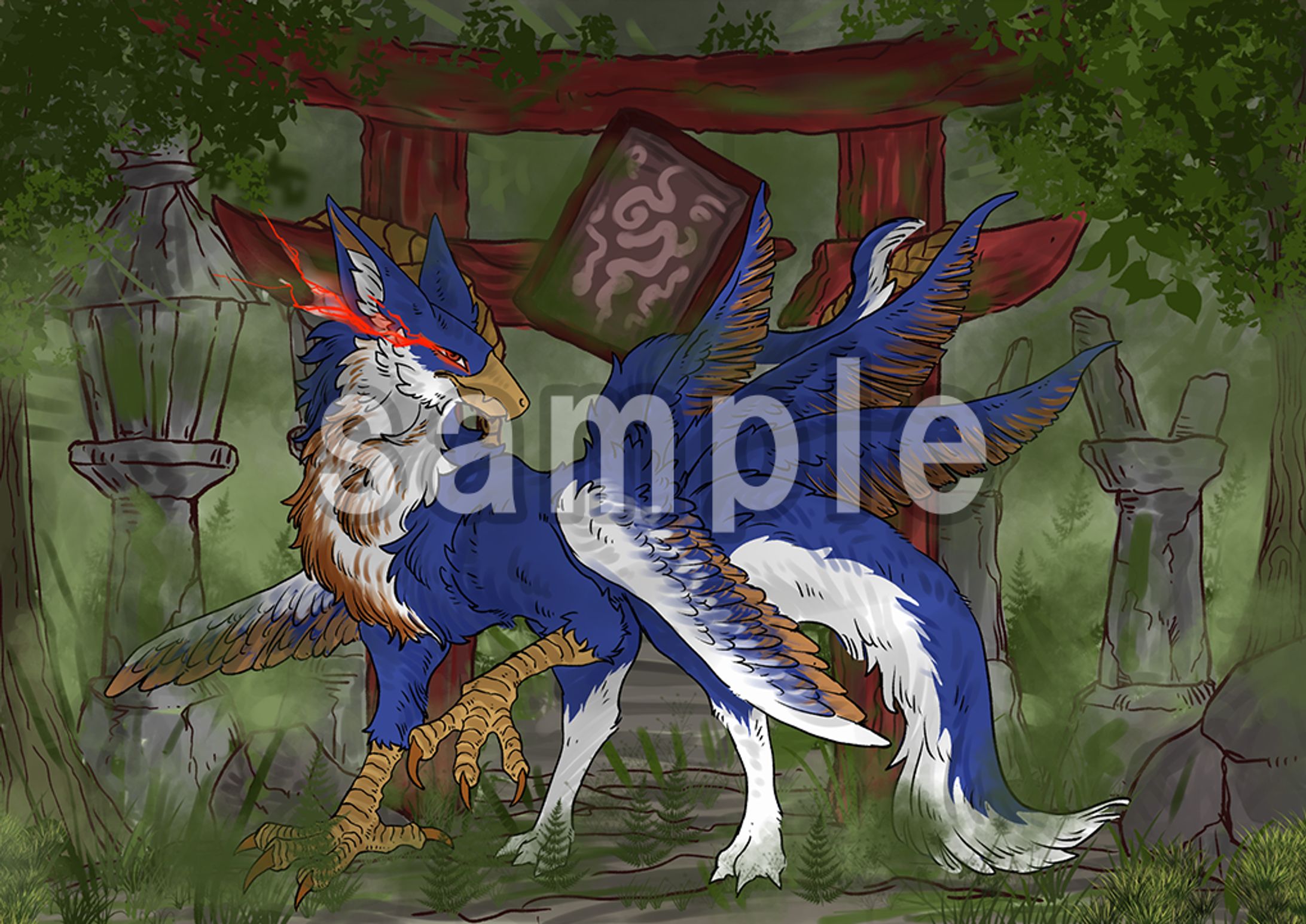 【実績/棘瓜ウバラ】幽世霊獣型の制作依頼-1