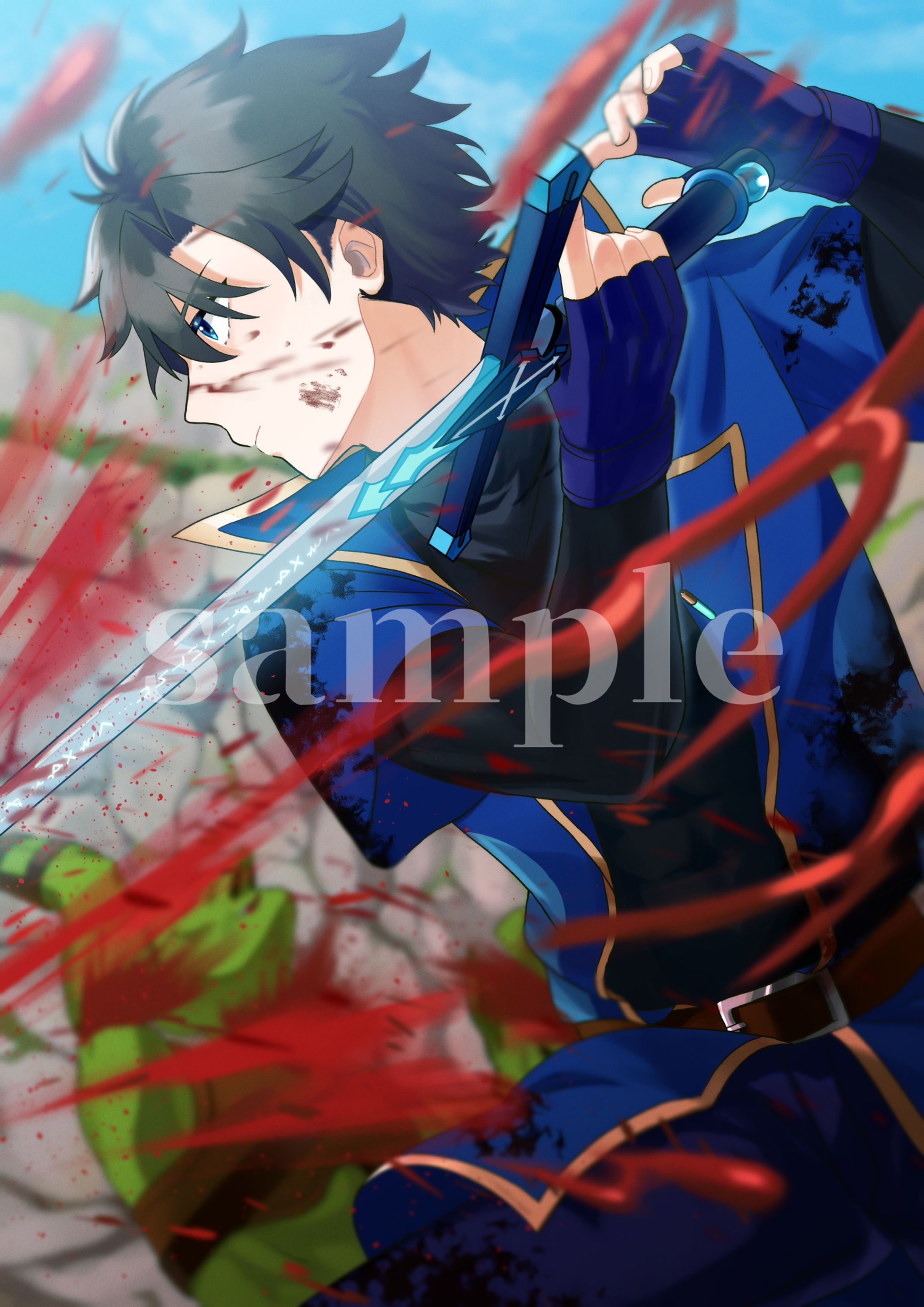 小説挿絵・キャラクターデザイン-1
