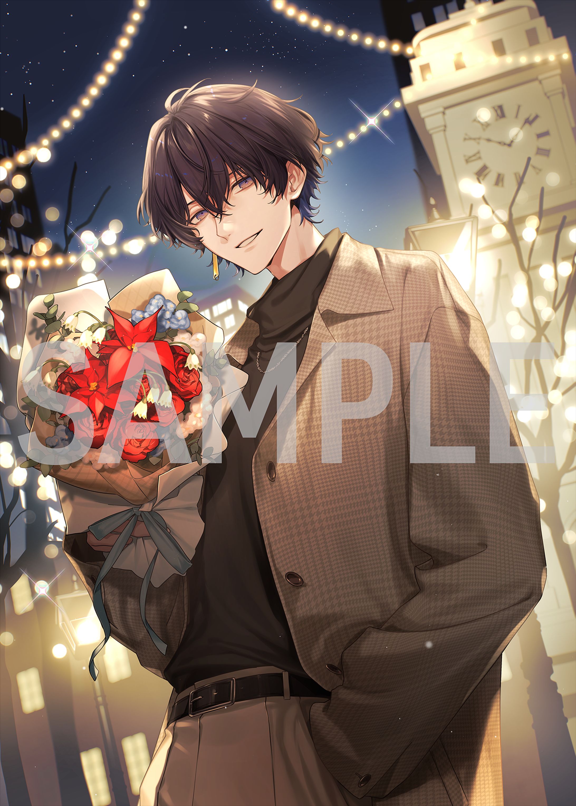 個人VTuber様-誕生日用一枚絵作成 -1