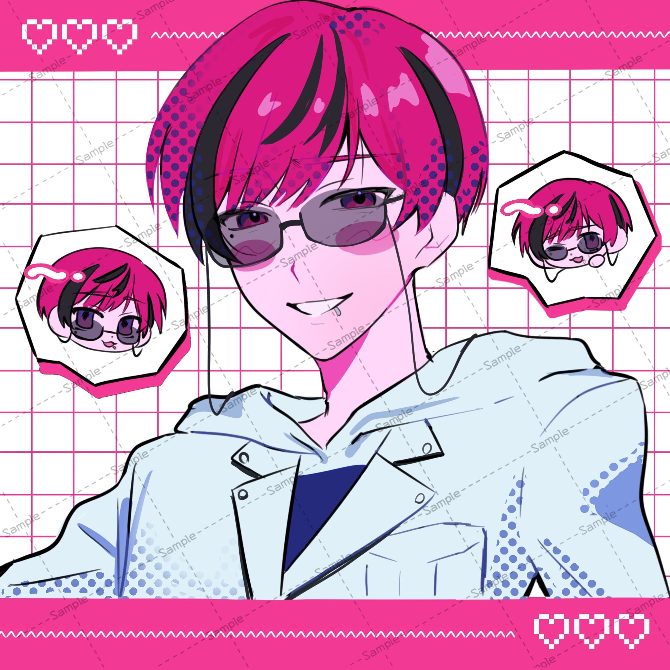 【無償企画】詰め込みイラスト-1