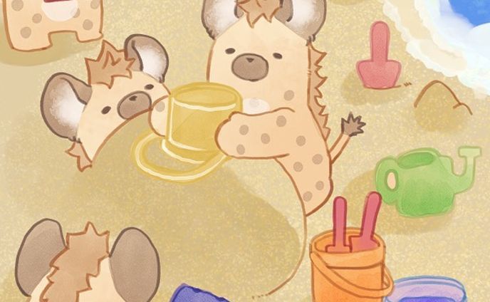 #lineスタンプ #ハイエナ #ブチハイエナ #instagram #illustration #イラスト　#イラストグラム　#いらすとぐらむ　#ゆるいイラスト　 #illust #illstration #drawing #ゆる絵　#キャラクターイラスト　#ハイエナさんの日常　#linesticker #クリエイタースタンプ　#絵描きさんと繋がりたい　#art  # artwork