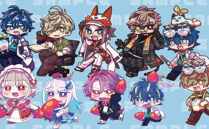 イラストサンプル（デフォルメ）
