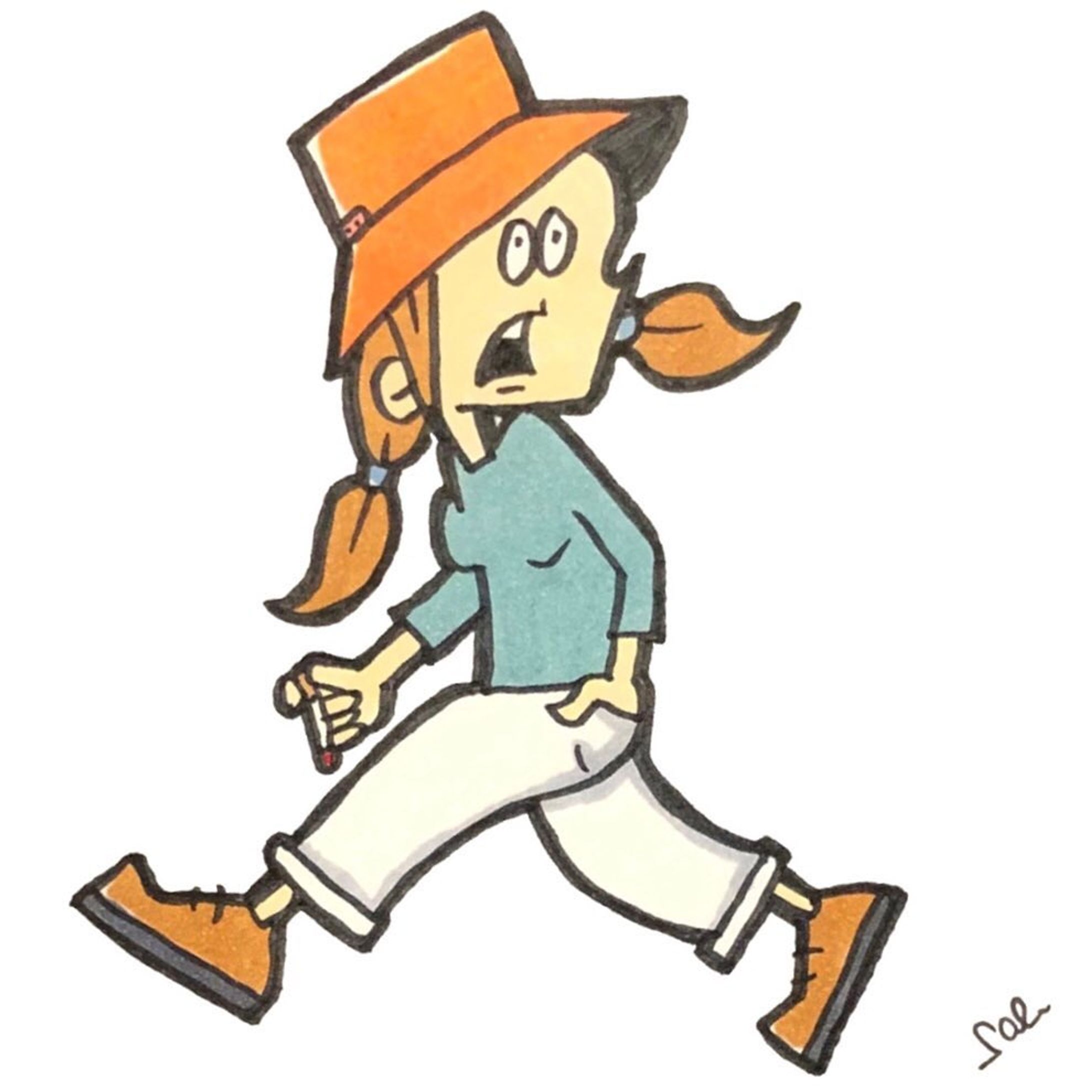 Smokin' walking
#drawing #illustration #art #artwork #イラスト #落書き #イラストレーター #絵 #アート #女の子-1