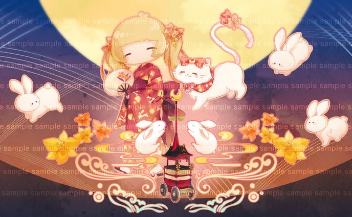 配信・グッズ用イラスト