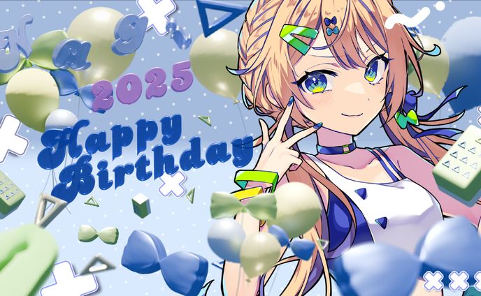 海原凪2025生誕サムネイル / 海原凪様