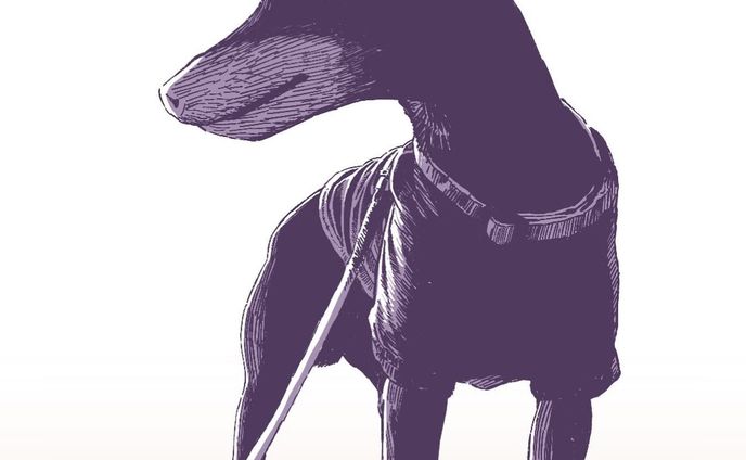 Kokuou
#うちの犬のポートレイト
#illustration #portrait #dog