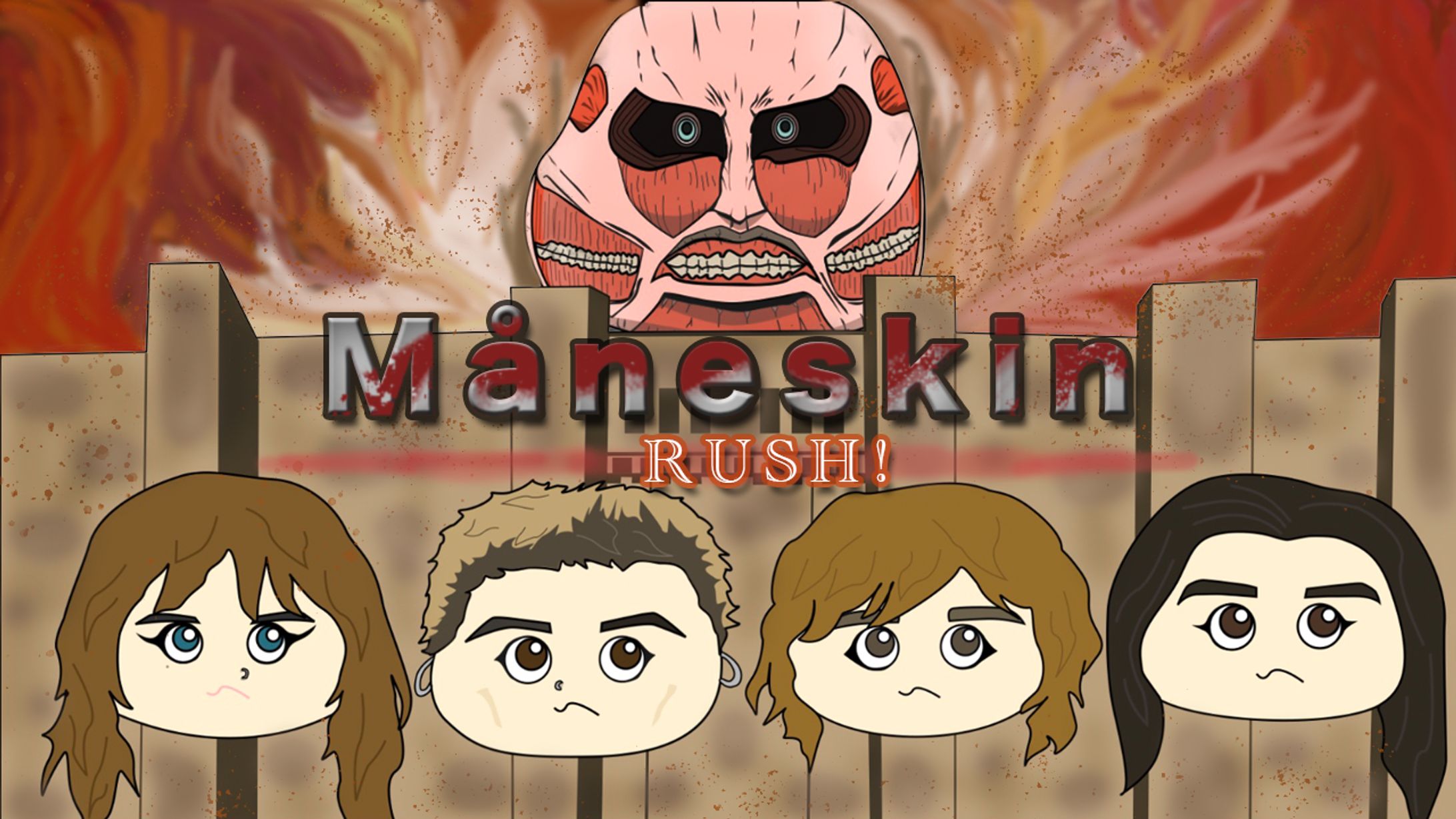 Måneskin+進撃の巨人-1