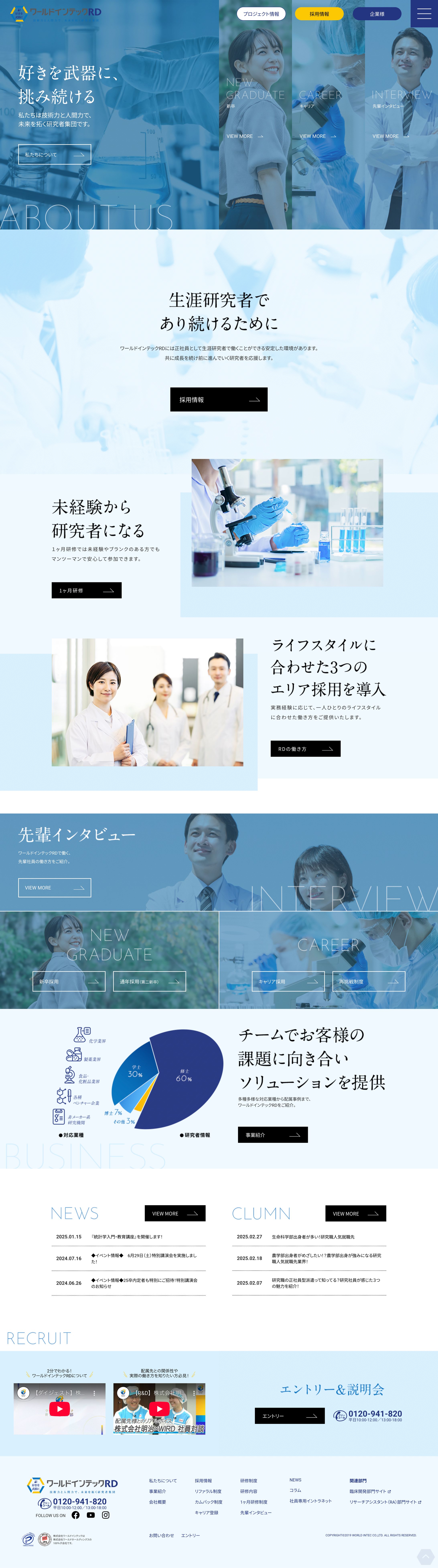 株式会社ワールドインテック様 コーポレートサイト-1