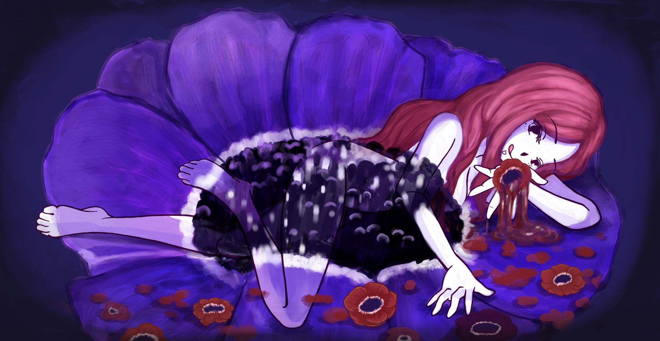 お花食べる子5　アネモネ-1