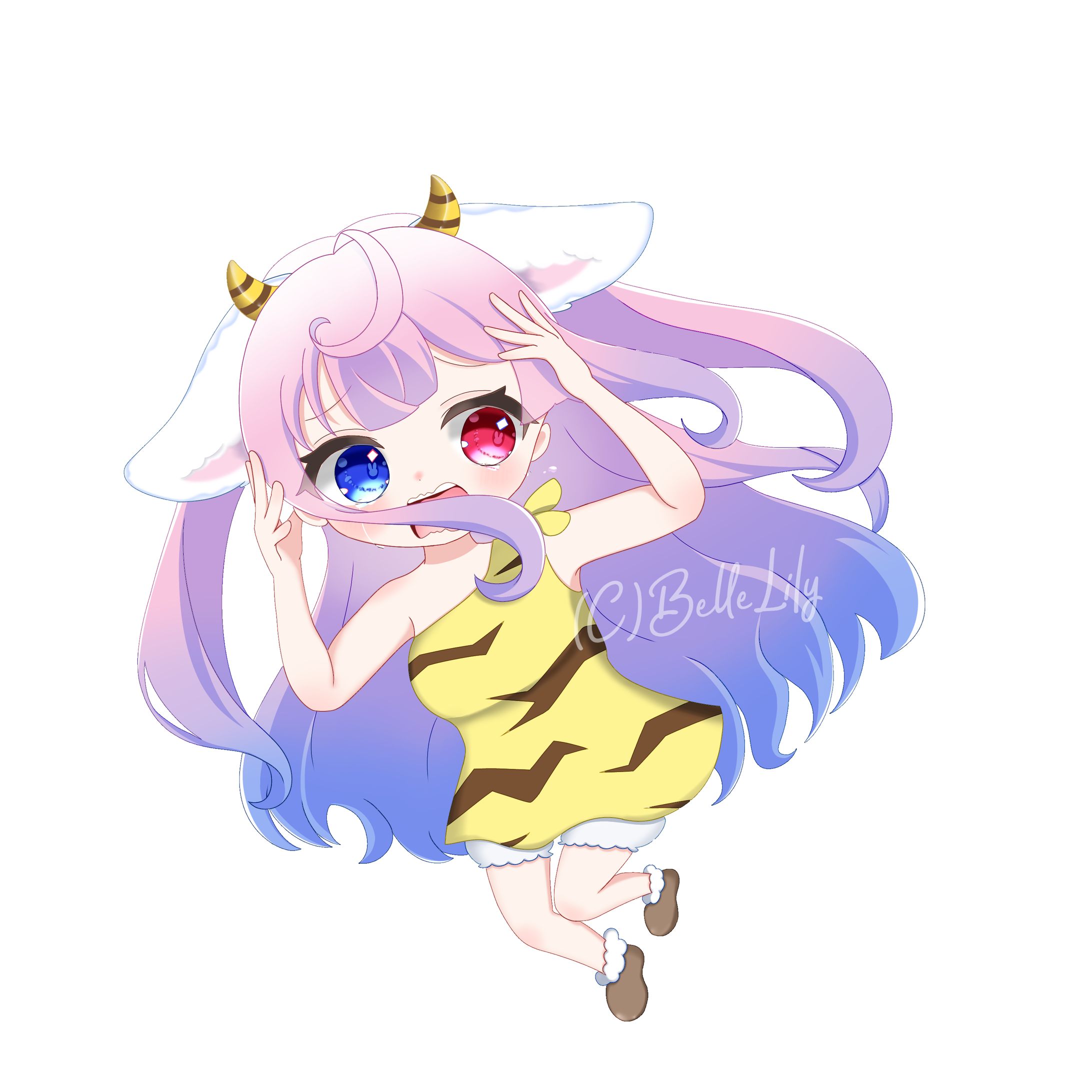 【サンプル】苺宮雪姫ミニキャラ(SD) 制作-1