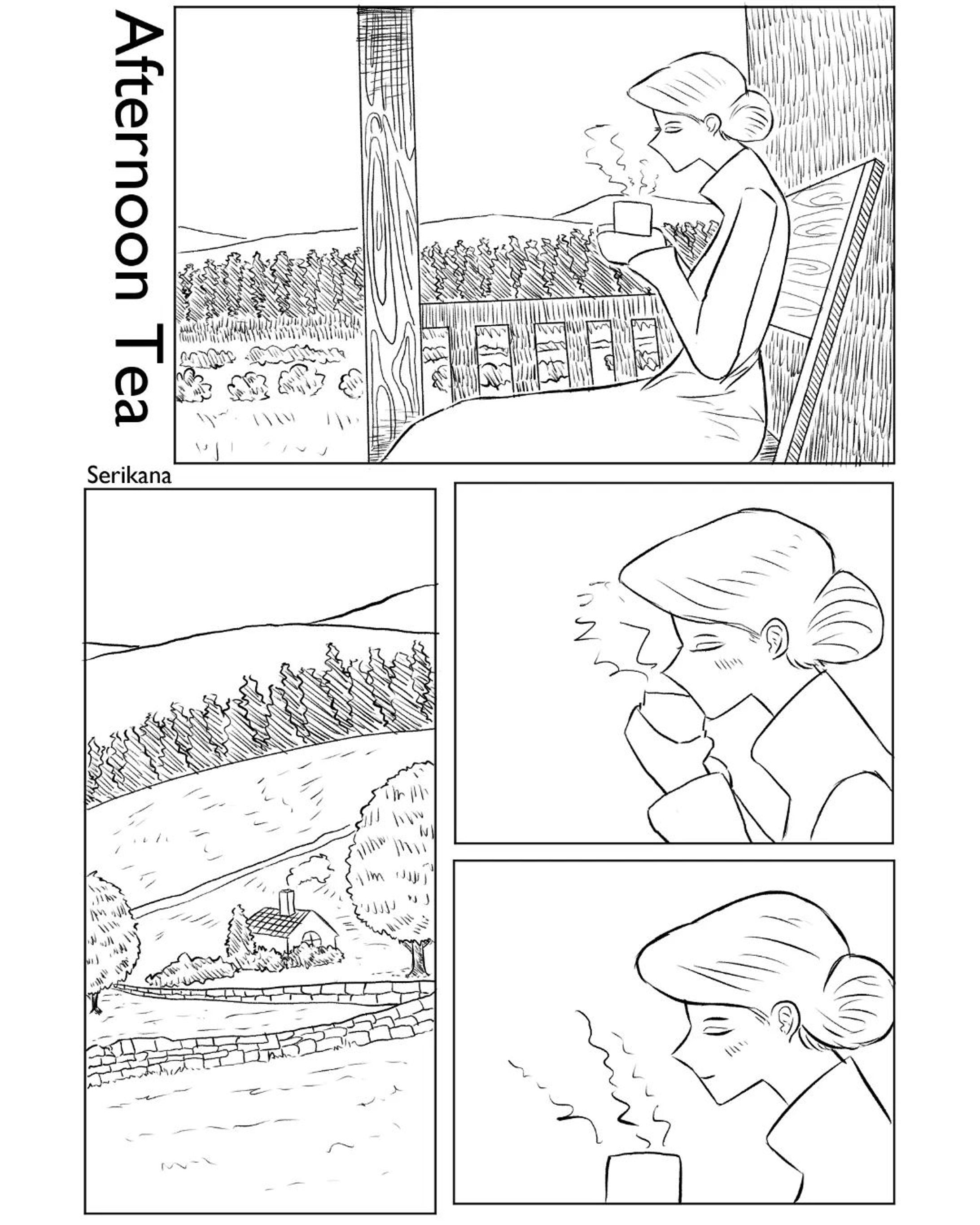 Afternoon Tea.

#drawings #drawing #drawingsketch #illustrations #illustrationart #illustration #digitalart #digitalillustration #sketching #sketch #art #artwork #illust #drawingart #artist #digitaldrawing #digitalpainting #comic #comicart #manga #mangaart-1