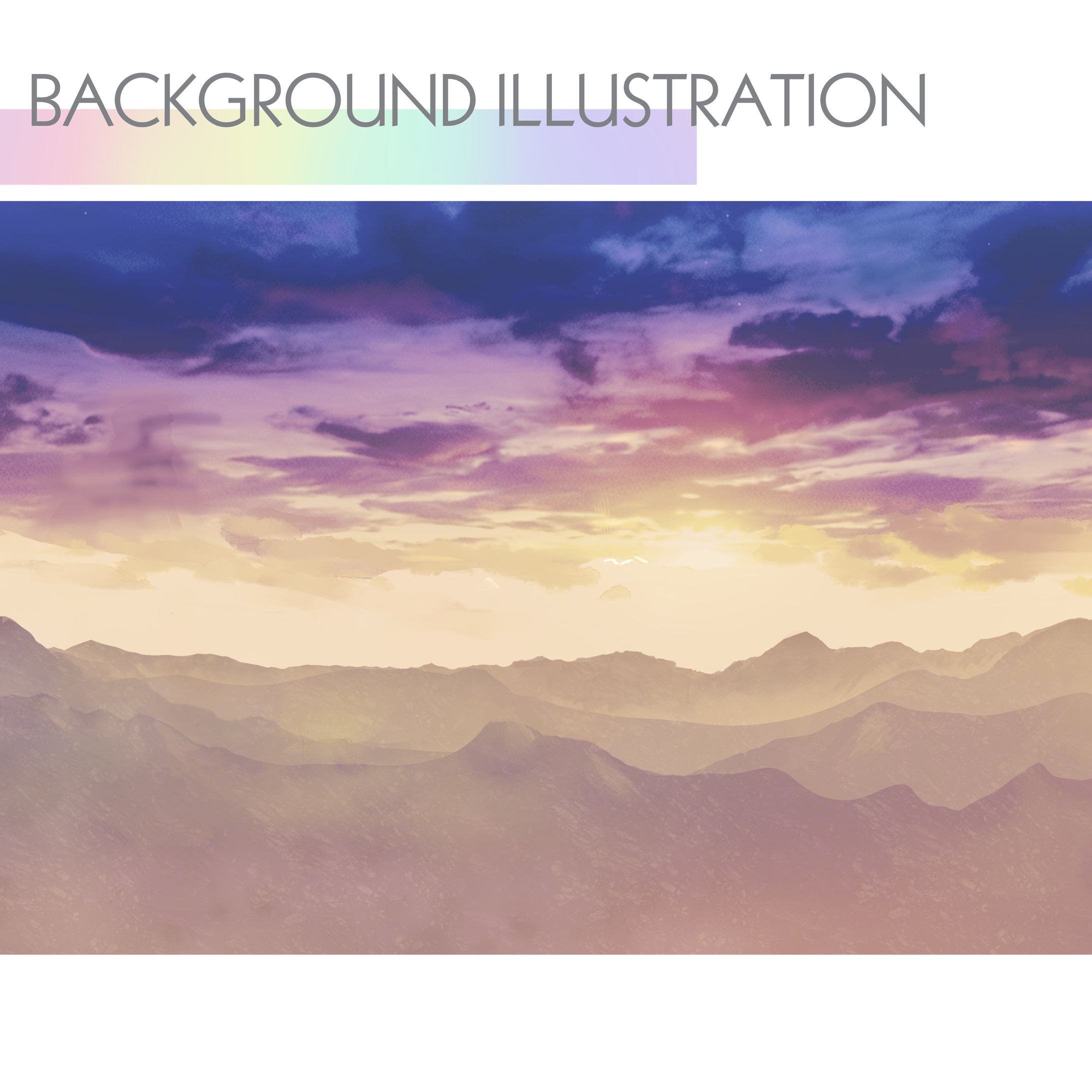 BACKGROUND ILLUSTRATION │ 風景・背景イラスト-1