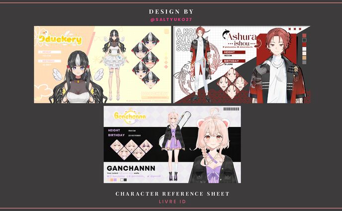 LIVRE Character Sheet Graphics