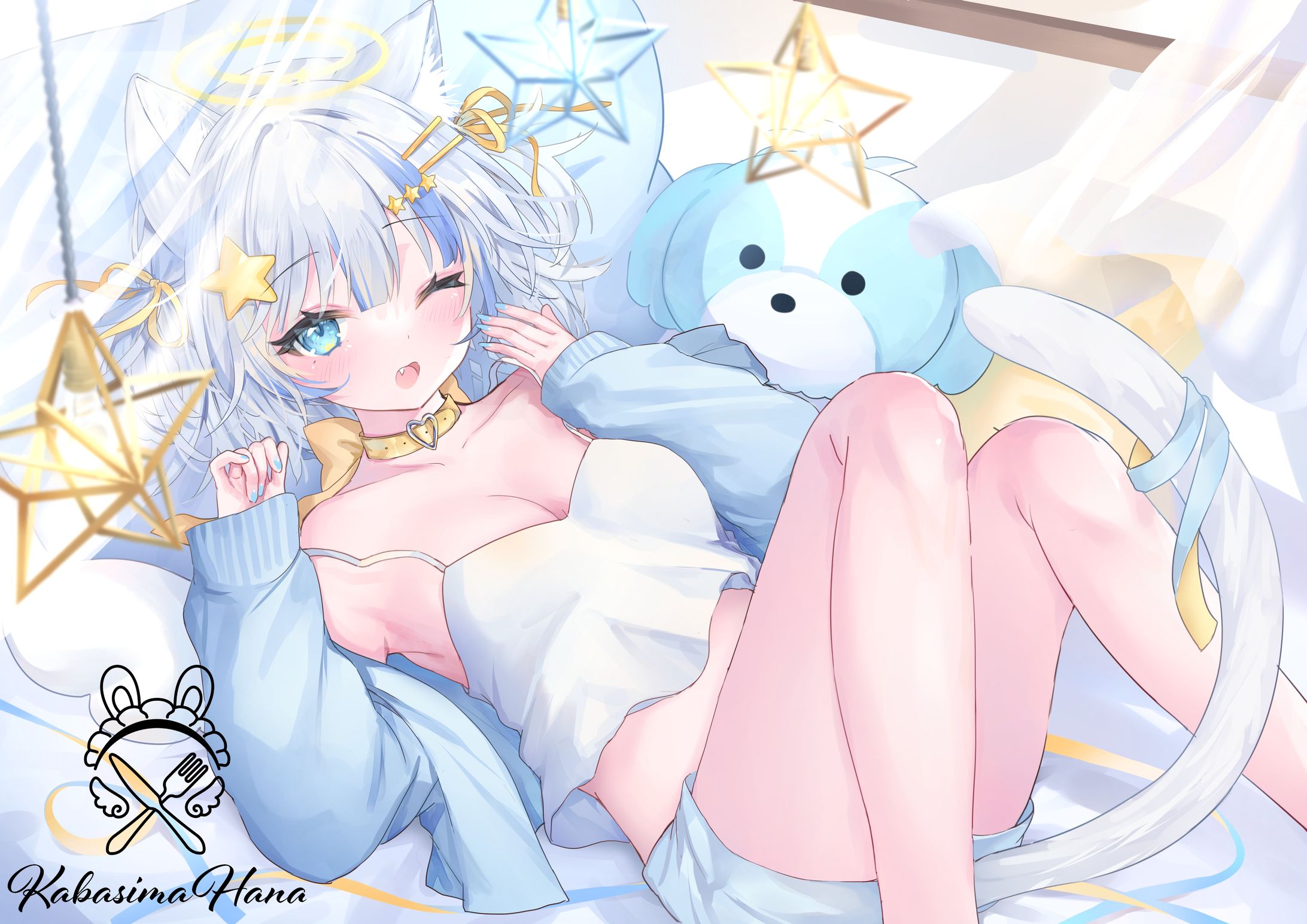 星月てん様　一枚イラスト-1