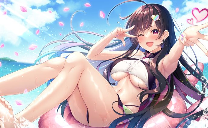 グラフィッカー、女の子