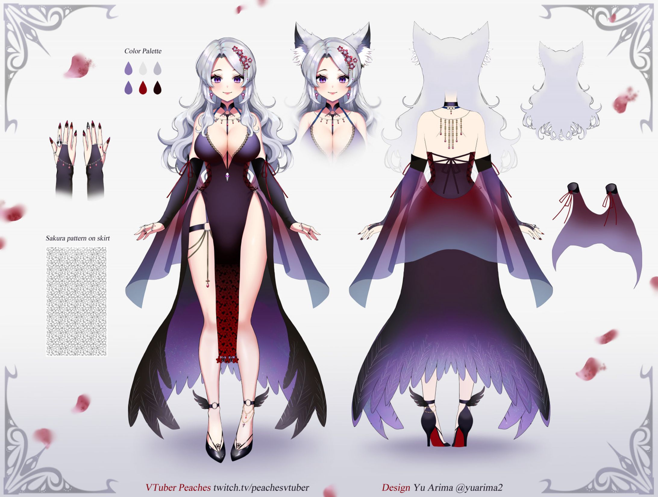 ご依頼:Vampeaches🩸🌘Commission for her phase 2 design-1