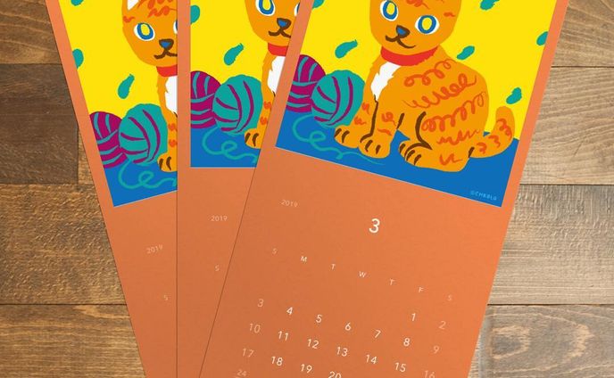 【ついに登場🌟CHEBLOのアニマルカレンダー】😺🐥
・
・
毎月好きな絵柄を選んで、注文出来ます🌈✌️
・
・
CHEBLOのBASEのショップで発売中です🙌
・
・
・
#lttr_jp #子供 
#カレンダー #アニマル #イラスト#絵#キャット#猫#animal#calendar#家族#family#オリジナル#cat#base#kids#cute#colorful#illustrator#illustration#イラストレーター#ホーム#レター#オンラインショップ#動物#かわいい#ねこ#cheblo