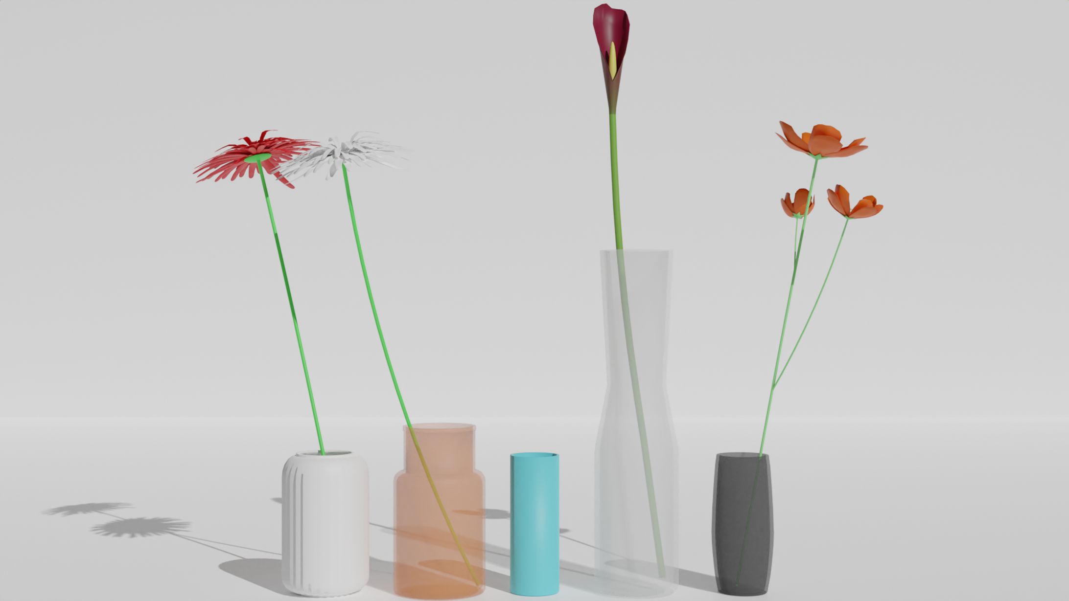 造花＆花瓶-1