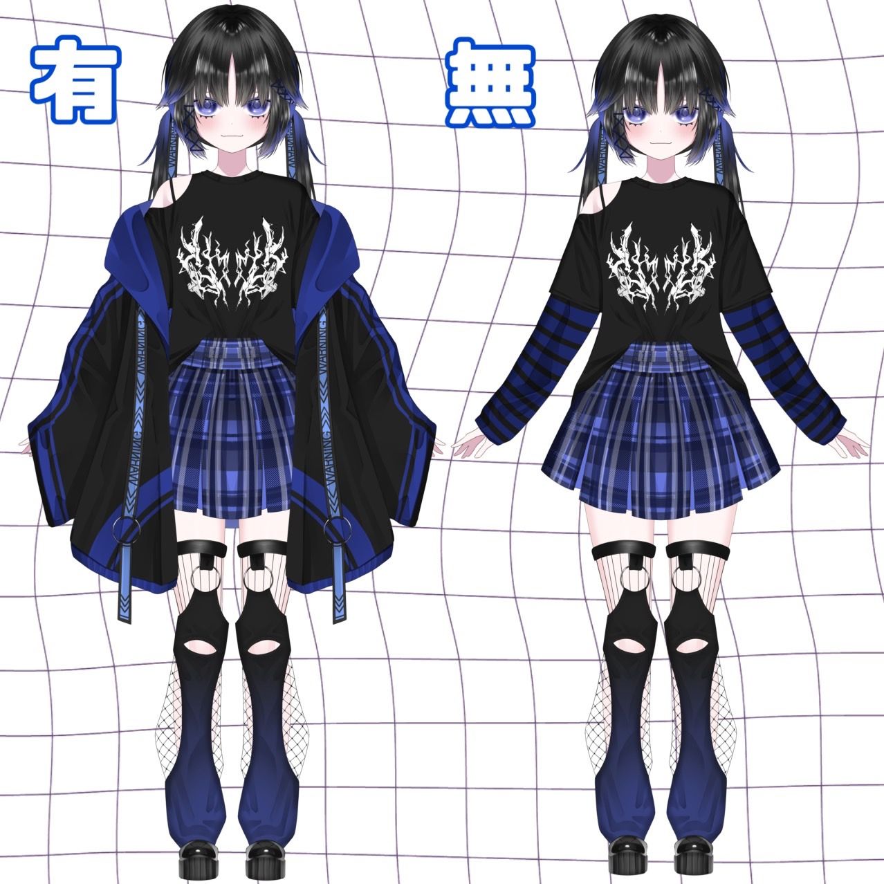 青い女性の絵 青い瞳の女性イラスト - No: 24192603｜無料イラスト・フリー