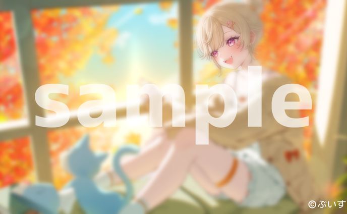 【企業】ぶいすぽっ！所属 小森めと様11月メンバーシップ限定壁紙イラスト