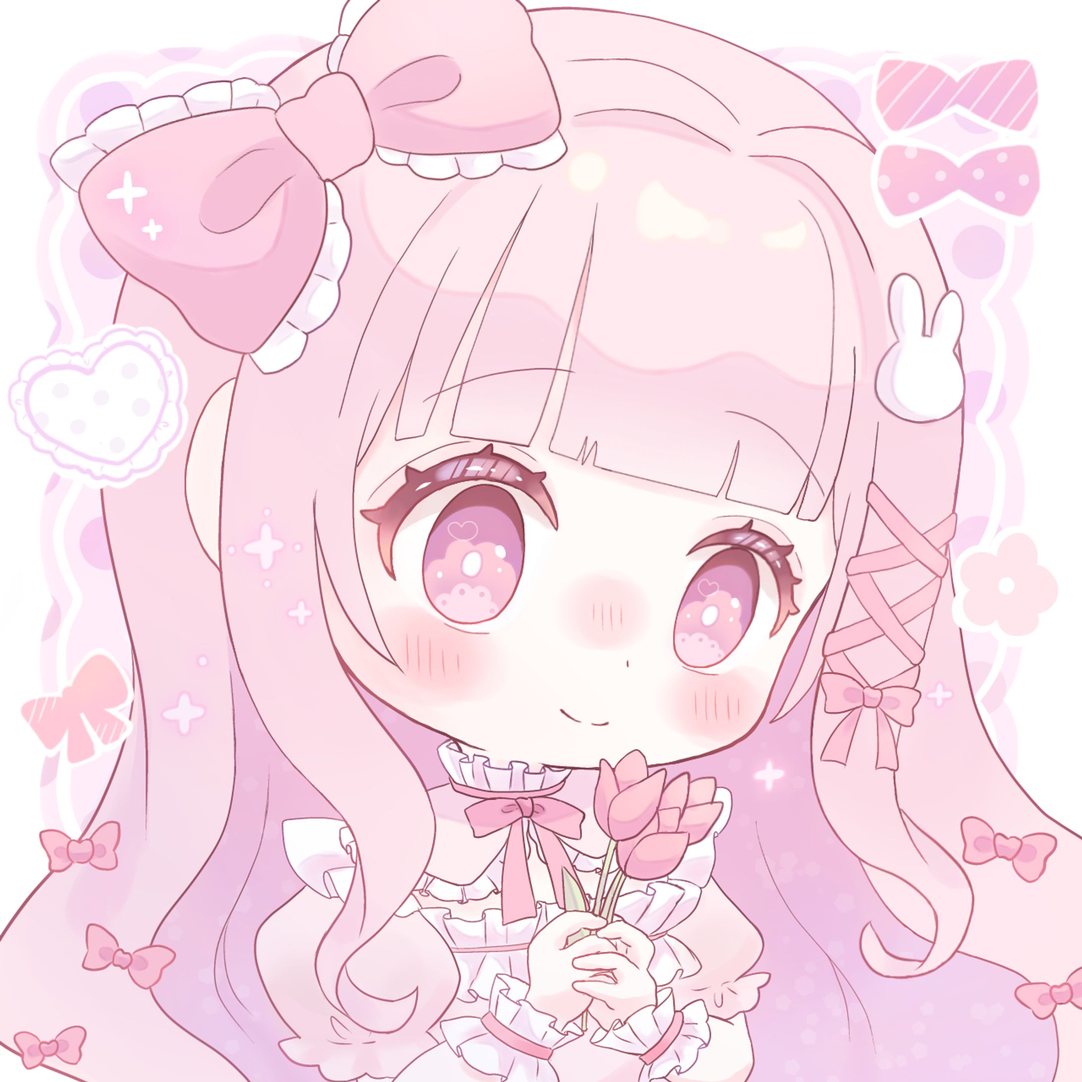 【企画】デフォルメ上半身イラスト-1