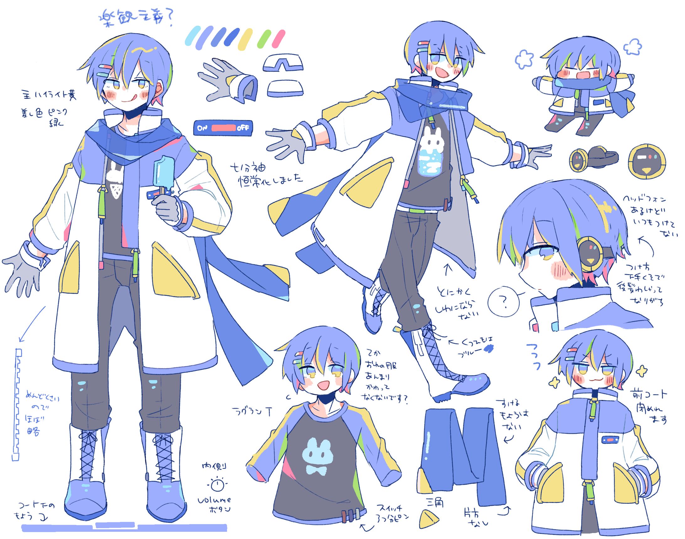 KAITO衣装オリジナル改変-1