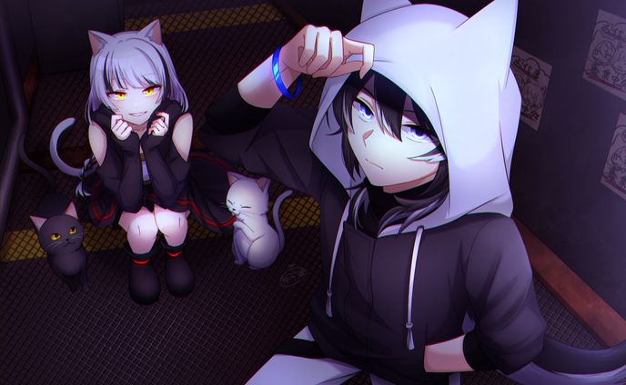 オリジナルキャラ一枚絵